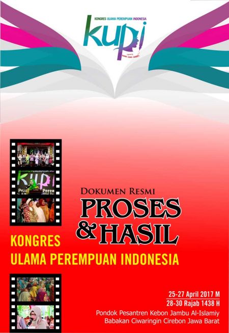 Dokumen Resmi Proses Dan Hasil Kongres Ulama Perempuan Indonesia ...